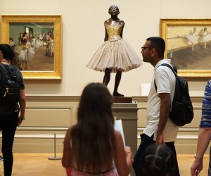 Visiting The Metropolitan Museum with Kids: Degas' most famous statue.