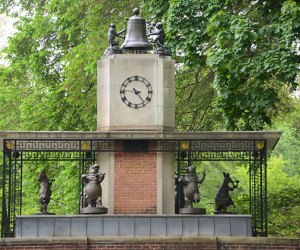 Central Park with kids Delacorte Musical Clock