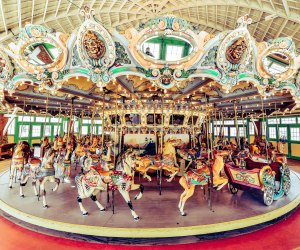 Glen Echo Park's Dentzel Carousel is listed on the National Register of Historic Places. Photo by David Stuck