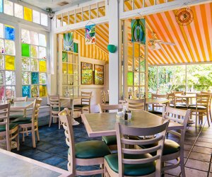 The colorful Mad Batter offers Mother's Day brunch in Cape May, New Jersey