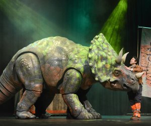 Things To Do in Boston this Weekend: Parkour, Weatherfest, Dinosaurs Dinosaur World Live brings the thrills with huge dinos. Photo by Robert Day