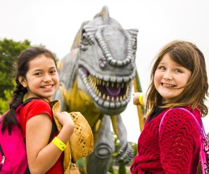 When visiting Tampa Bay, head to Dinosaur World for prehistoric fun! Photo courtesy Visit Tampa Bay