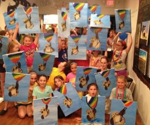 Kids Canvas Painting Party