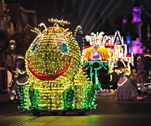 Light parade at Disneyland Resort