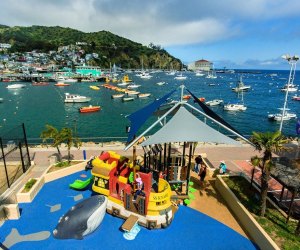 Best Things To Do with Kids on Catalina Island: Knabe Park playground