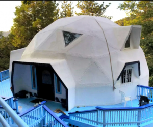 California Vacation Home Rentals for Families: Sleep in a dome.