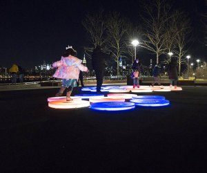 Reflect, Domino Park's New Light-up Public Art Installation 