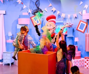 Dr. Seuss Experience: meet characters like The Cat in the Hat