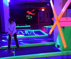 February's winter break on Long Island: Glowgolf