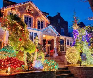 Enjoy the magic of Christmas in Dyker Heights as the neighborhood lights up for the festive season. Photo courtesy of Dyker Heights Lights
