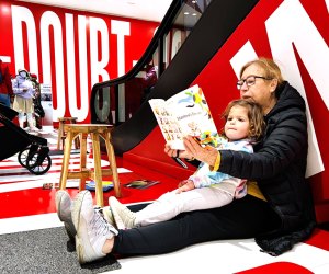 Enjoy storytime each Wednesday at the Hirshhorn. Photo courtesy of the Hirshorn Museum