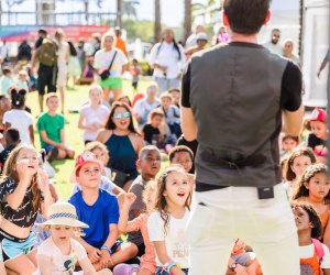 Enjoy great outdoor music at The Lawn at Dania Pointe during Family Sundays. Photo courtesy of the venue