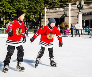 Enjoy outdoor ice skating in Millennium Park. Photo courtesy of the McCormick Tribune Ice Rink