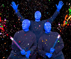 Blue Man Group ushers in the new year at the Briar Street Theatre in Lakeview. Photo courtesy of the venue