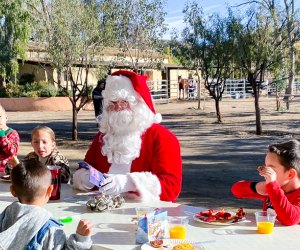 Breakfast with Santa at Gilchrist Farm in Santa Clarita. Photo courtesy of the farm