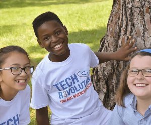 Camp Tech Revolution is filled with hands-on learning and cutting-edge STEM topics. Photo courtesy of lavnercamps.com