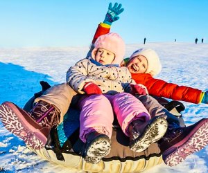 Bundle up and head for the hills where the best snow tubing in Connecticut for families awaits! Photo courtesy of Campgaw Mountain