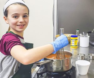 Connecticut cooking classes for kids get you child some hands-on enrichment with delicious results! Photo courtesy of Foodology Cooking School