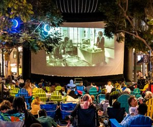 Movie Fridays on Third Street Promenade. Photo courtesy of Downtown Santa Monica