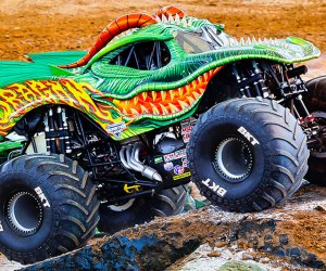 Dragon car photo courtesy of Monster Jam, happening this weekend in Houston.