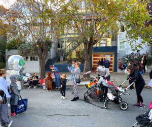 Best Places to Trick-or-Treat on Halloween in San Francisco: Noe Valley has flat streets