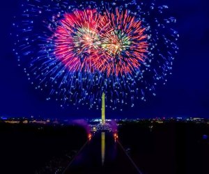 Marvel as the DC fireworks light up the night sky. Photo by Chalice Keith, courtesy of the National Park System