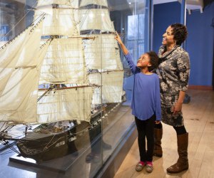 There's so much to see and do with kids in Boston and around the city. USS Constitution Museum photo by Michael Blanchard for the Museum.