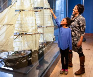 Explore the city and find plenty of family fun with the top free fun things to do in Boston! Photo by Michael Blanchard for the USS Constitution Museum