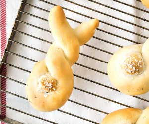 Easter Desserts, Easter Recipes, and Easter Brunch Ideas: Easter Bunny Breadsticks