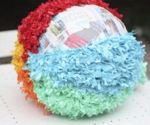 Easy Easter Crafts for Kids: Make a pinata egg and fill it with goodies.