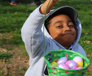 Grab a basket full of Easter eggs at the hunt at Benner's Farm. Photo courtesy of the farm