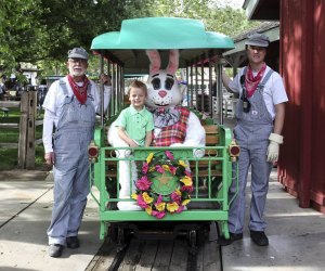 Hop aboard the Easter Eggstravaganza! Photo courtesy of Irvine Park Railroad