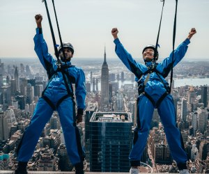 Visitors ages 13+ can tackle City Climb, the highest outdoor skyscraper climbing course in the world, at Edge New York beginning Tuesday, November 9.