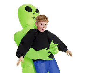 The truth is out there with this alien costume. Photo  from the Morph Store on Amazon