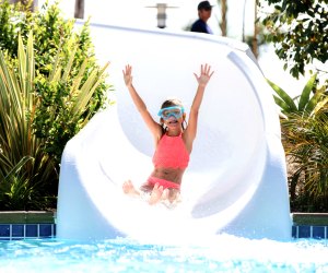 Take a Lego break on a water slide. Photo courtesy of the Sheraton Carlsbad Resort & Spa