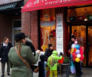 Trick-or-treating in Chicago