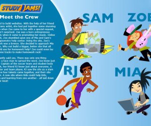 Stufy Jams is a science and math website for kids