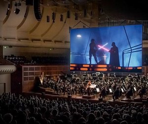 Celebrate May the 4th by watching Star Wars The Empire Strikes Back with a live orchestra. Event photo courtesy of the SF Symphony