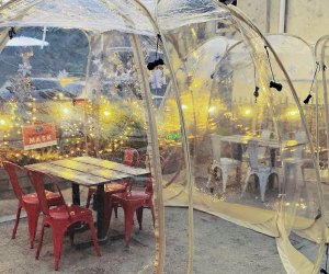 KOP's Private Igloo Dining Is Lit