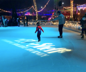 Elf on the Shelf Magical Journey at Fairplex in Pomona skating rink