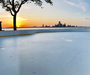 Summer Ice Skating Rink Opening on Governors Island An ice rink is opening for summertime fun on Governors Island.