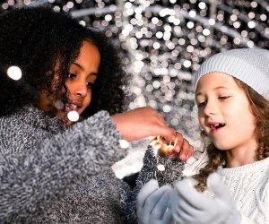 Nationals Park transforms into a winter wonderland for Enchant Christmas. Photo courtesy of Enchant Christmas DC
