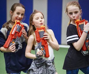 End your birthday party with an epic Nerf war at Sportset Kids. Photo courtesy of Sportset Kids