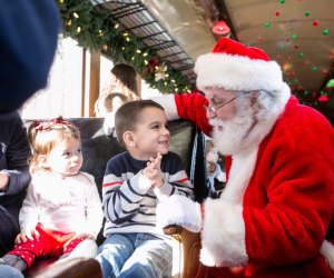 The Santa Special Train Ride in Essex. Photo courtesy of the Connecticut Office of Tourism