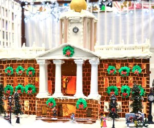 The Connecticut State House in gingerbread! Event photo courtesy of the Wood Library Museum.