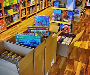 Fair Game has tons of board games, card games, puzzles, and more available for no-contact delivery. Photo courtesy of Fair Game 