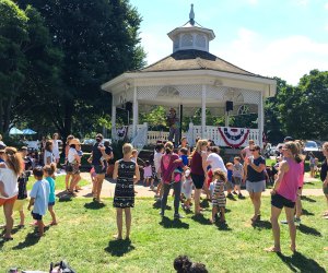 Don't forget the sunscreen when you head out to these free shows! Peanut Butter Jam Concert photo courtesy of Fairfield Parks and Recreation