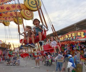 The Bellmore Family Street Festival has carnival rides and plenty more fun for kids. Photo by author