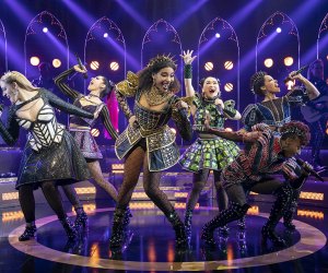 Best Family Theater in NYC This Fall from Winnie the Pooh to SIX on Broadway SIX on Broadway brings plenty of girl power to the stage at the Brooks Atkinson Theatre. Photo by Joan Marcus