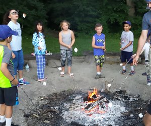 Pack up the family for a fun night of camping at Knoch Knolls Park. Photo courtesy of  Naperville Parks